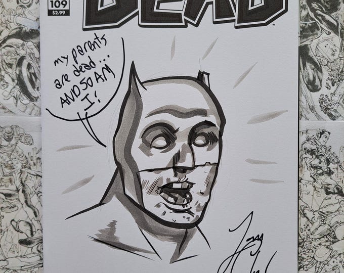 The Walking Dead #109 Original Art Cover by Chip Zdarsky