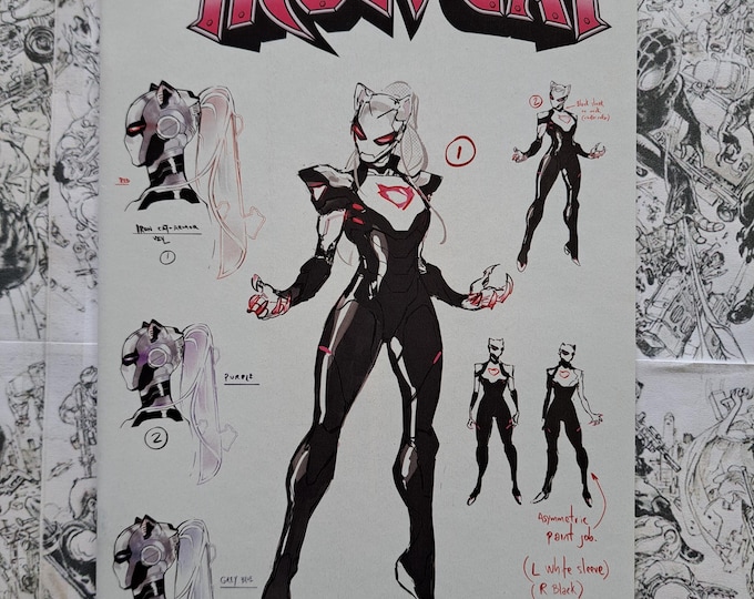 Iron Cat #1 Villa Design 1:10 Variant Marvel 2022