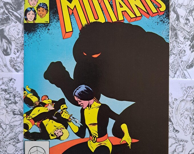 The New Mutants #3 First Cameo of Demon Bear Marvel Comics 1983