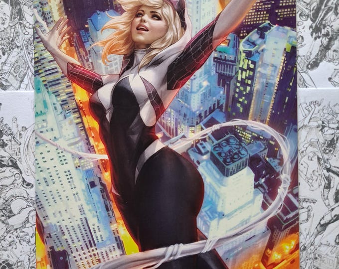 Spider-Gwen Ghost Spider #1 Artgerm Virgin Variant