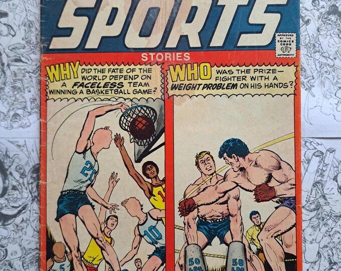 DC Strange Sports Stories #4 Vintage DC Comics 1973 Basketball Boxing