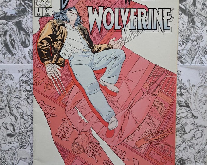 Deathblow and Wolverine #1 Image Comics / Marvel 1996 Crossover