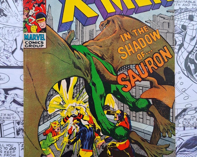X-Men #60 First Appearance of Sauron the Savage Land Mutant Marvel 1969