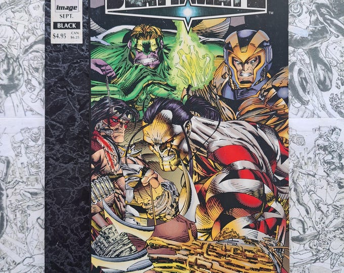 Deathmate Black First Appearance Gen 13 & Caitlin Fairchild Image Valiant 1993
