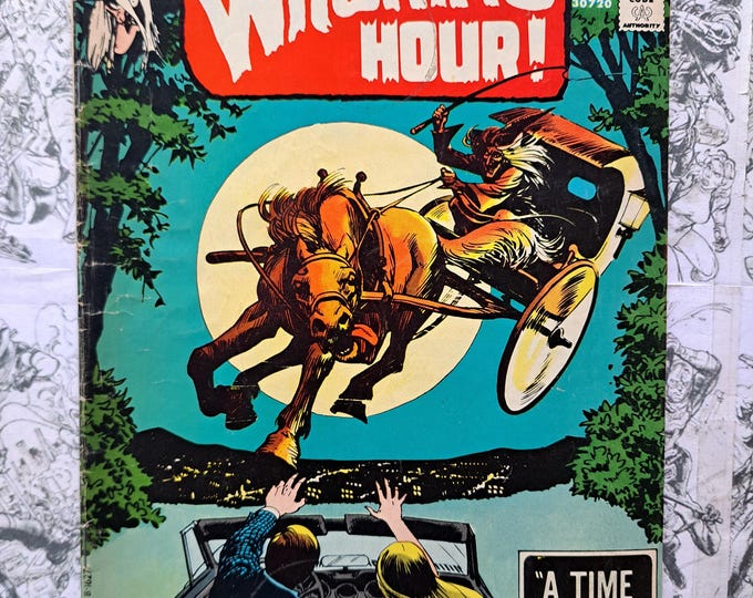Witching Hour #29 Bronze Age Horror *Detached Centerfold Wrap Nick Cardy DC 1973