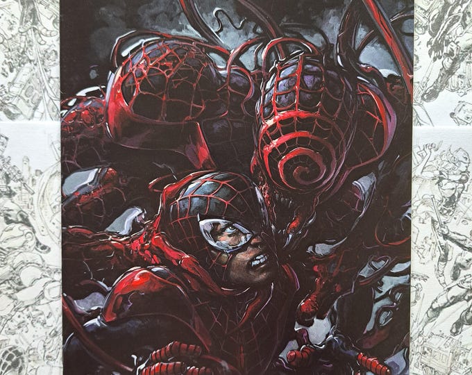 Absolute Carnage Miles Morales #2 Clayton Crain Virgin Cover