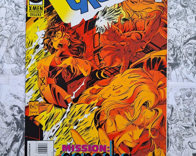 Excalibur #86 Marvel First Appearance of Peter Wisdom Deadpool Movie Marvel 1995