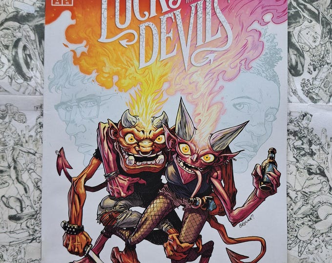 The Lucky Devils #1 Signed by Charles Soule & Ryan Browne w/COA Image 2025