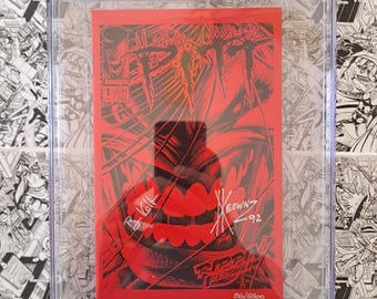 Pitt Deluxe RED Ashcan #1 CGC 9.8 Qualified Signed by Dale Keown and Brian Hotton #86/5500