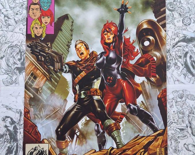 Extermination #4 Mark Brooks Homage Variant X-Men Marvel Comics 2018