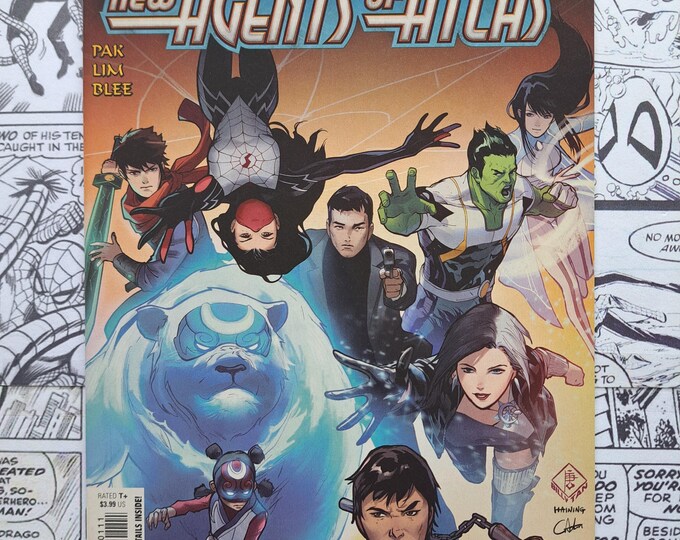 War of the Realms New Agents of Atlas #1 Many First Appearances Marvel 2019