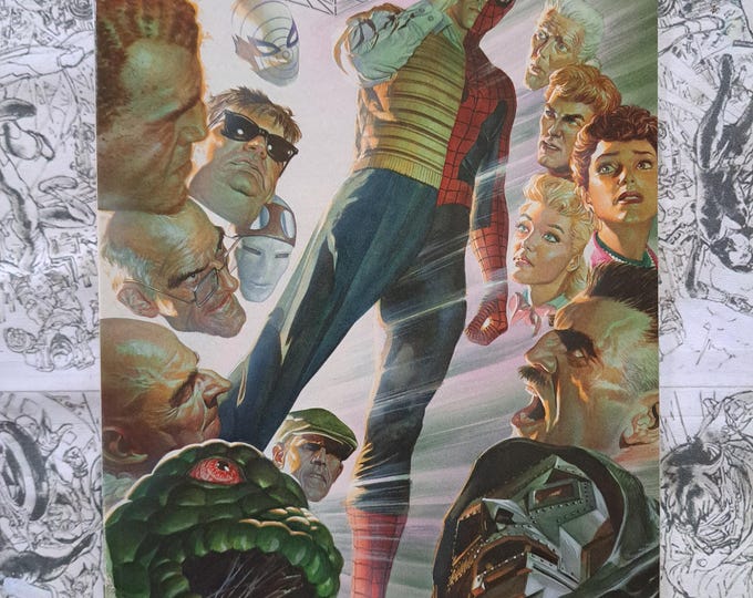 Amazing Spider-Man #1.5 Alex Ross Cover Marvel 2014