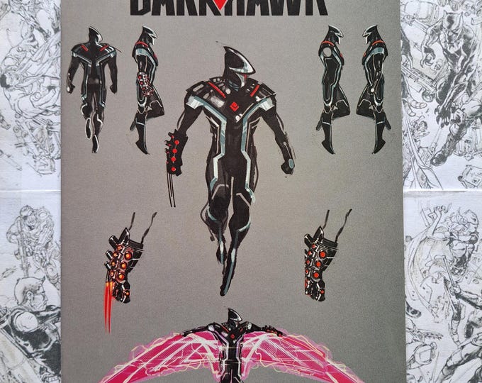 Darkhawk #1 Pepe Larraz 1:10 Design Variant Marvel 2021