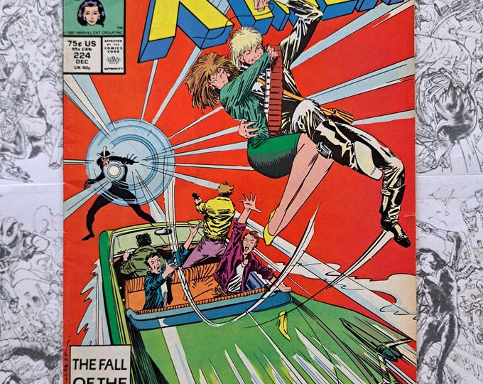 Uncanny X-Men #224 Marvel 1987