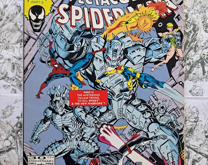 The Spectacular Spider-Man Annual #12 The Hero Killers Part 2 Marvel 1992