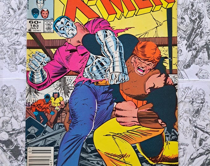 Uncanny X-Men #183 Newsstand Variant Marvel 1984