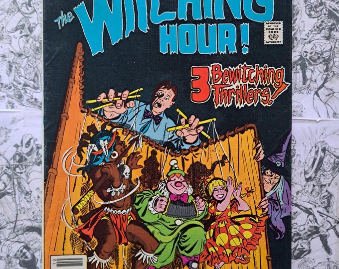 The Witching Hour #74 Bronze Age Horror Puppet Master Luis Dominguez DC 1977