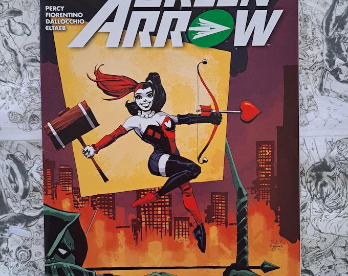 Green Arrow #47 Harley's Little Black Book Tim Sale Color Variant DC 2016