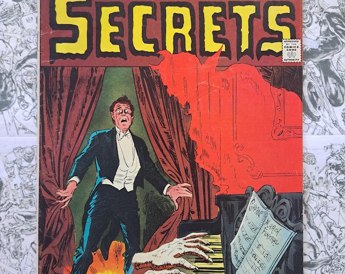 House of Secrets #122 Bronze Age Horror Luis Dominguez Cover DC 1974