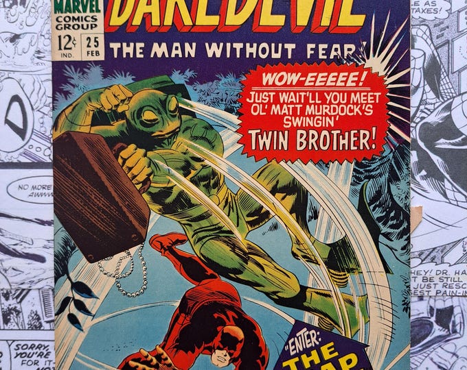Daredevil #25 First Appearance of Mike Murdock and Leap Frog Marvel 1967