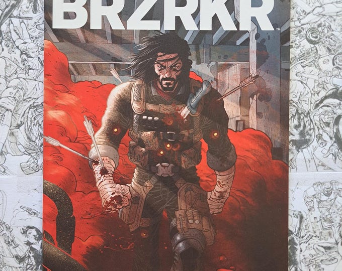 BRZRKR #1 First Print Rafael Grampa Keanu Reeves Cover BOOM Studios