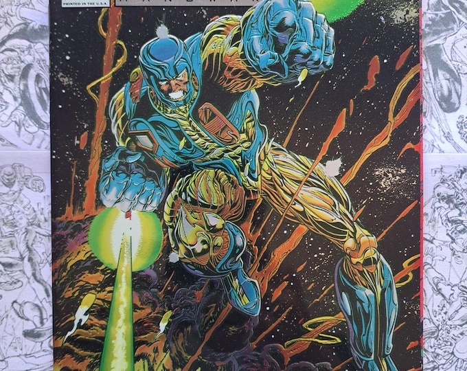 X-O Manowar #0 Chromium Cover Quesada Art Valiant Comics 1993
