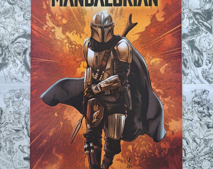 Star Wars: The Mandalorian #5 Patch Zircher Exclusive Variant 2022
