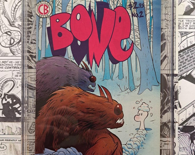 Bone #2 CGC 6.5 First Print First Appearance of Thorn Cartoon Books 1991