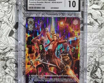 Weiss Schwarz Marvel Guardians of the Galaxy Parallel #MAR/SE40-002IFP CGC 10