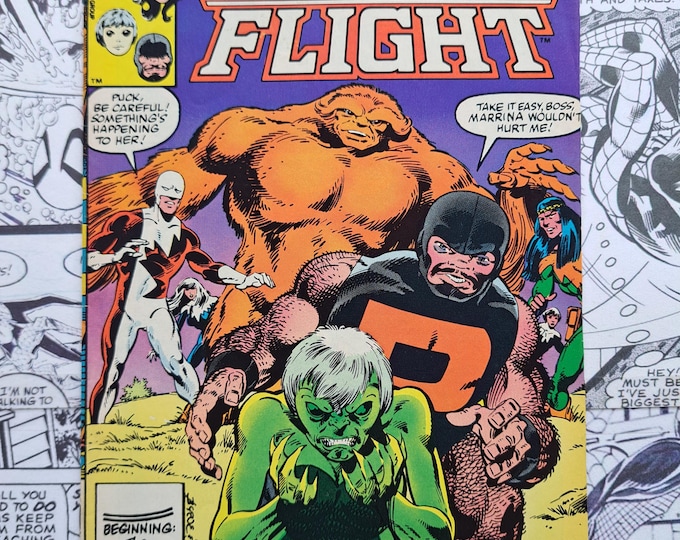 Alpha Flight #2 First Appearance Master of the World & The Omnijet Marvel 1983