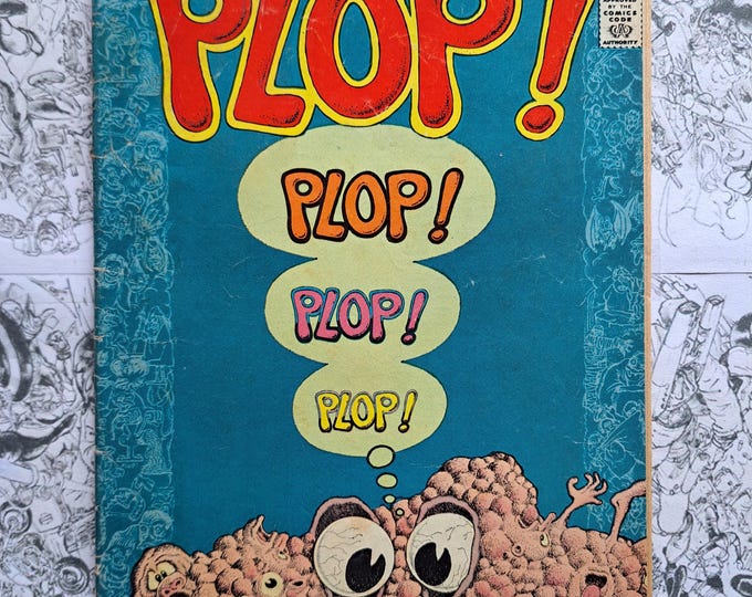 PLOP #3 Humor Basil Wolverton DC Comics 1974