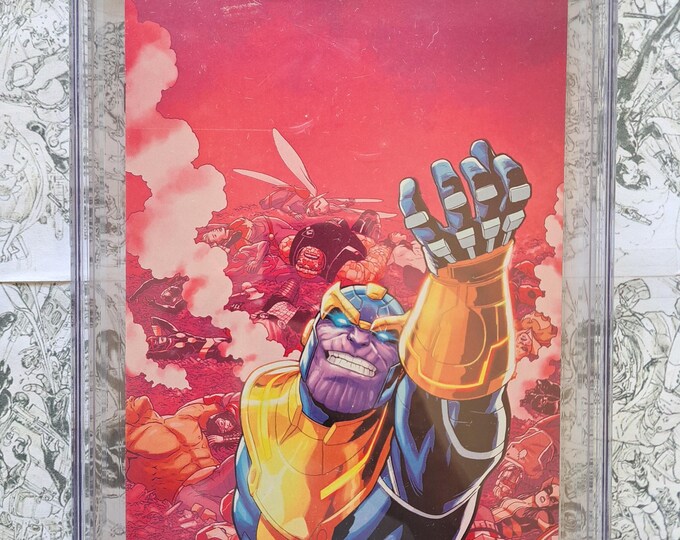 Thanos #13 CGC 9.8 5th Print Virgin Variant First Appearance of Cosmic Ghost Rider!