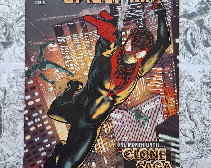 Miles Morales Spider-Man #24 Taurin Clarke Cover 2021 Marvel
