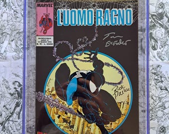 Amazing Spider-Man #300 Italian Variant CGC SS 8.0 2X Signed T. Defalco R.Parker