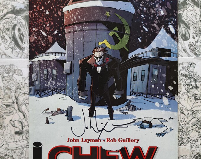 Chew #50 Signed Rob Guillory Image Comics 2015