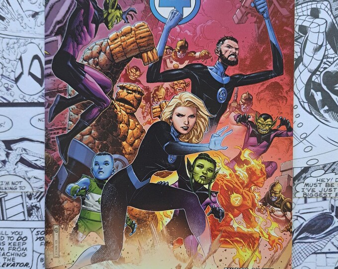 Empyre Fantastic Four #0 1st App. The Profiteer, Jo-Venn and N'Kalla Marvel 2020