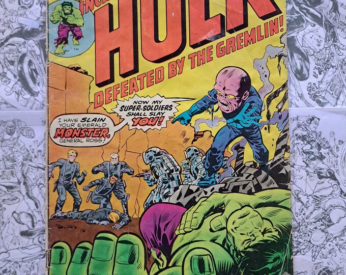 Incredible Hulk #187 Gremlin Marvel Comics 1975