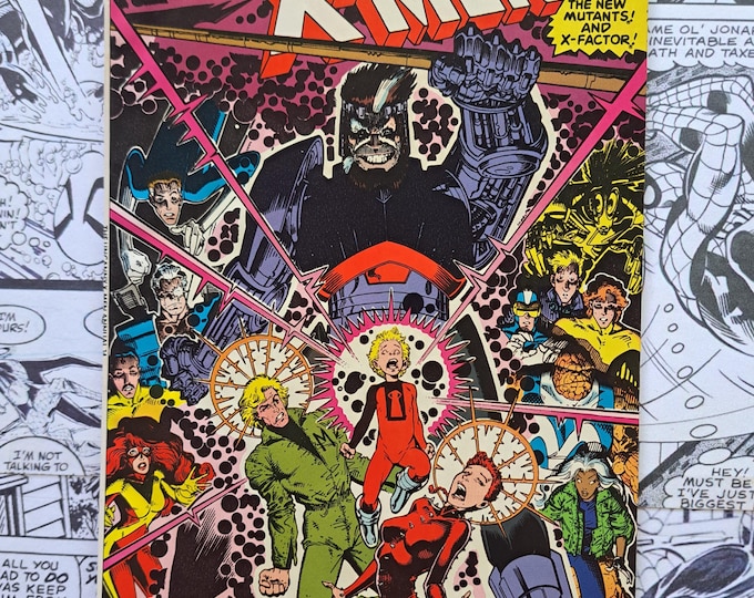 Uncanny X-Men Annual #14 First Cameo Appearance of Gambit Marvel 1990