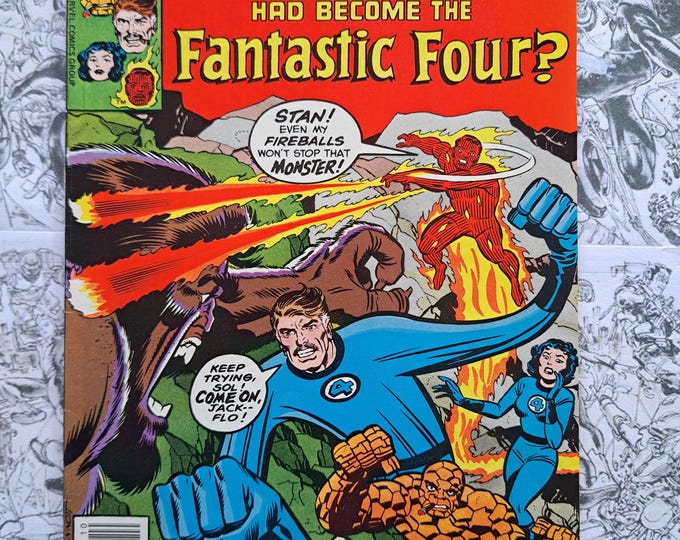 What If #11 Marvel Bullpen became Fantastic Four? Newsstand Marvel 1978