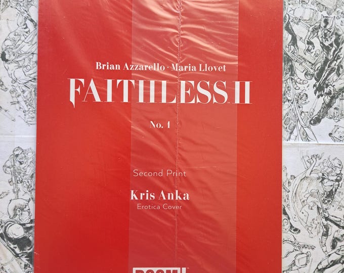 Faithless II #1 2nd Print Kris Anka Erotica Variant Boom Studio 2020 Sealed Poly