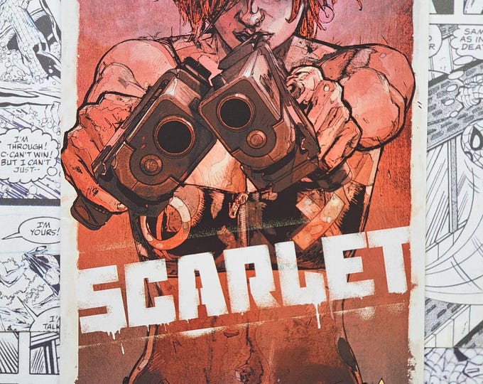 Scarlet #1 Brian Michael Bendis Alex Maleev Marvel Comics / Icon 2010