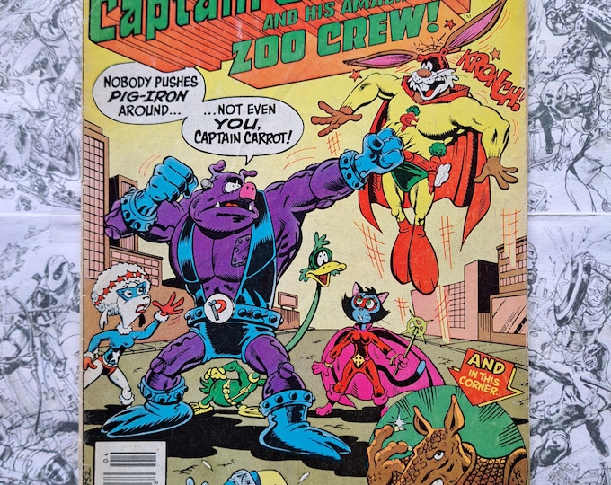 Captain Carrot and His Amazing Zoo Crew #2 DC Comics 1982