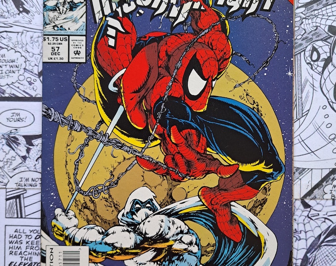 Marc Spector Moon Knight #57 Platt ASM 300 Homage Spider-Man Marvel 1993