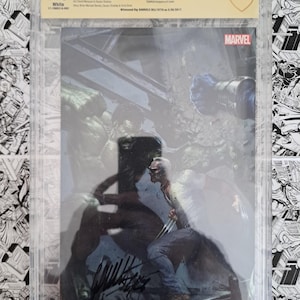 Civil War II #2 Dell Otto Wraparound Virgin Variant CBCS 9.8 Signed by Gabriele Dell&#39;Otto Limited to 200 Copies!