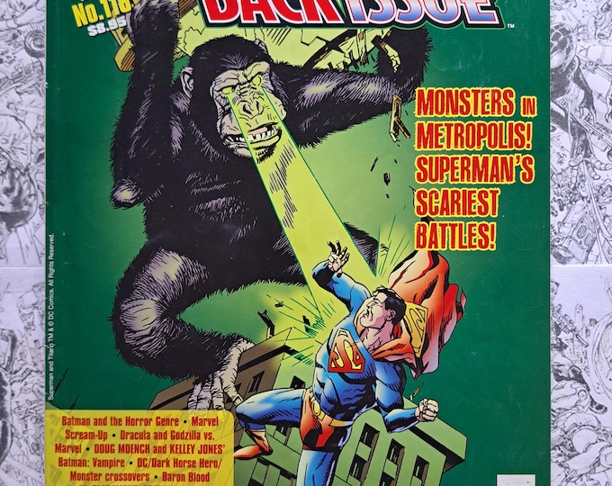 Back Issue Magazine #116 Superheroes Vs Monsters Issue 2019