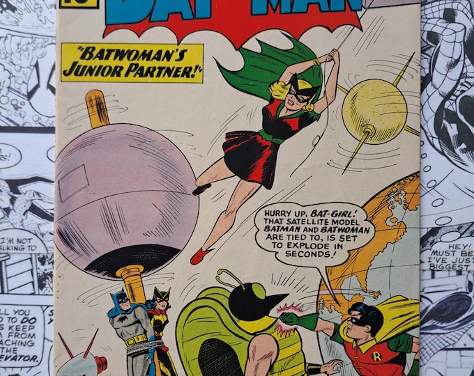 Batman #141 Second Appearance of Batgirl First Appearance of Clockmaster DC 1961