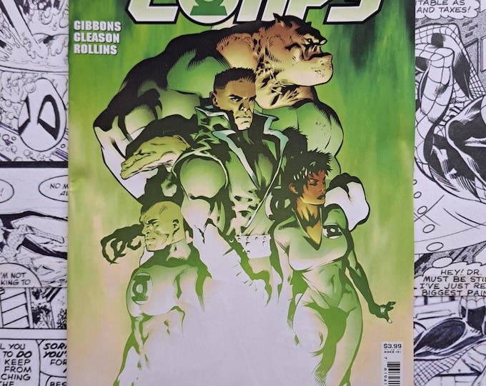 Green Lantern Corps #1 Patrick Gleason Cover DC 2024 Edition