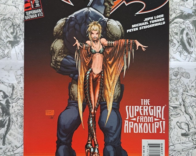 Superman Batman #12 Michael Turner Darkseid Cover DC Comics 2004