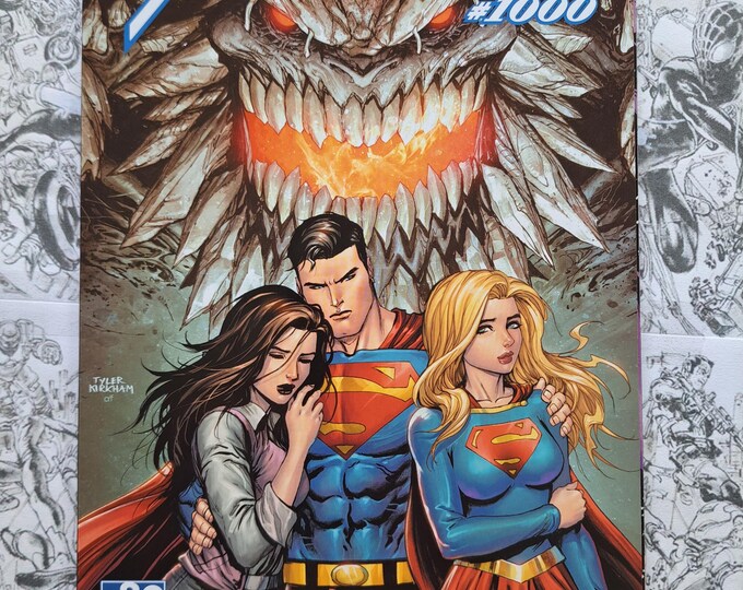 Action Comics #1000 Tyler Kirkham Superman Variant DC Comics 2018