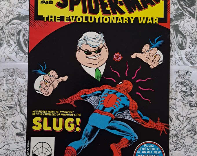 Web of Spider-Man Annual #4 First Appearance of Poison Marvel 1988